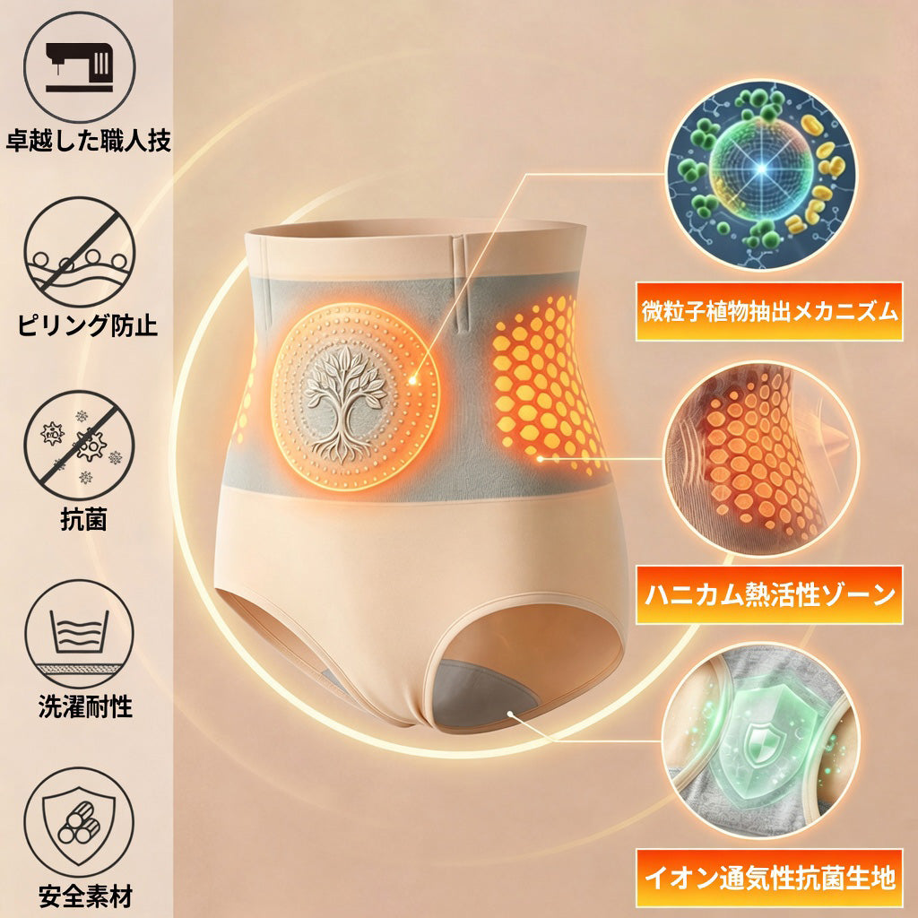 公式ブランドストア📢🐗 4️⃣| 👨‍⚕️ 𝐋𝐔𝐂𝐊𝐘𝐒𝐎𝐍𝐆® 𝟐𝟎𝟐𝟔 モリンガ＆ベルベリン配合 𝟒-𝐢𝐧-𝟏 マイクロ粒子 シェイプアップ＆脂肪燃焼ショーツ 💐💐