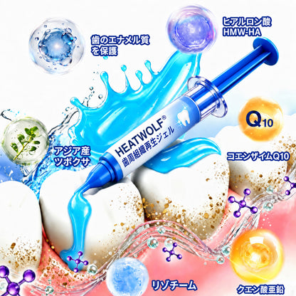 🇯🇵 👨‍⚕️✅🦷 HEATWOLF® GumRevive – 歯周組織修復ジェル 🦷✨2️⃣