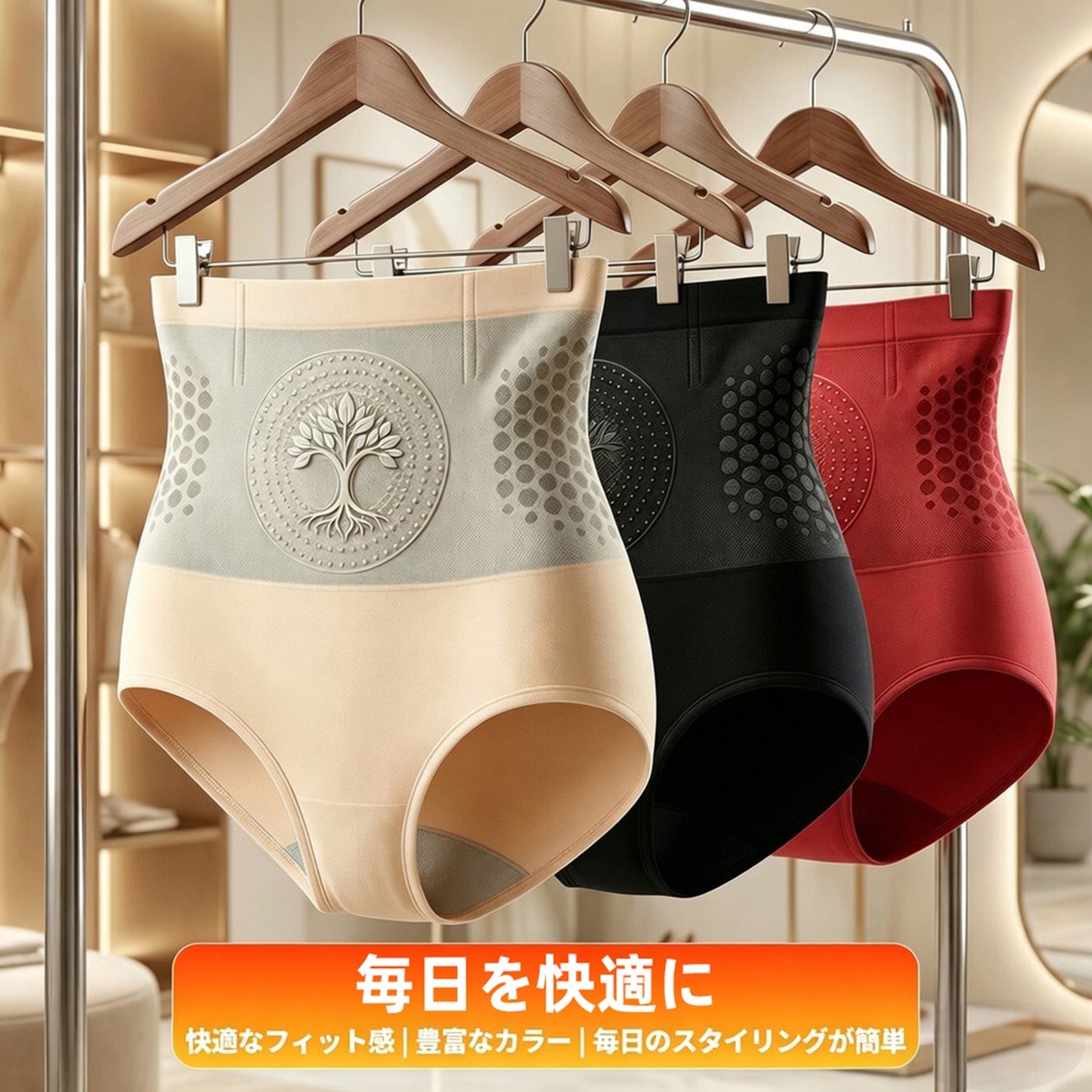 公式ブランドストア📢🐗 4️⃣| 👨‍⚕️ 𝐋𝐔𝐂𝐊𝐘𝐒𝐎𝐍𝐆® 𝟐𝟎𝟐𝟔 モリンガ＆ベルベリン配合 𝟒-𝐢𝐧-𝟏 マイクロ粒子 シェイプアップ＆脂肪燃焼ショーツ 💐💐